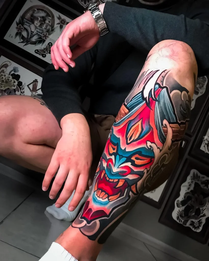 Electric Hannya Mask Shin Piece