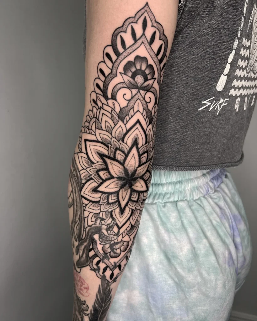 Geometric Ornamental Mandala