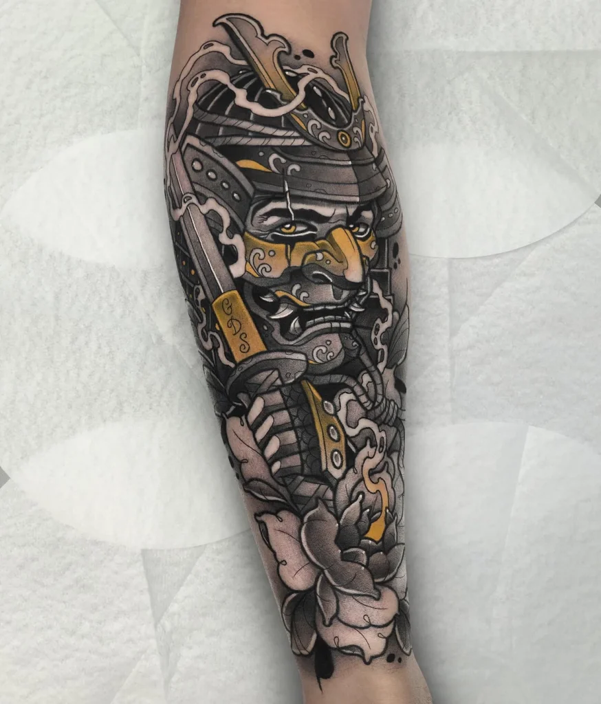 Neo Traditional Samurai Armor and Katana