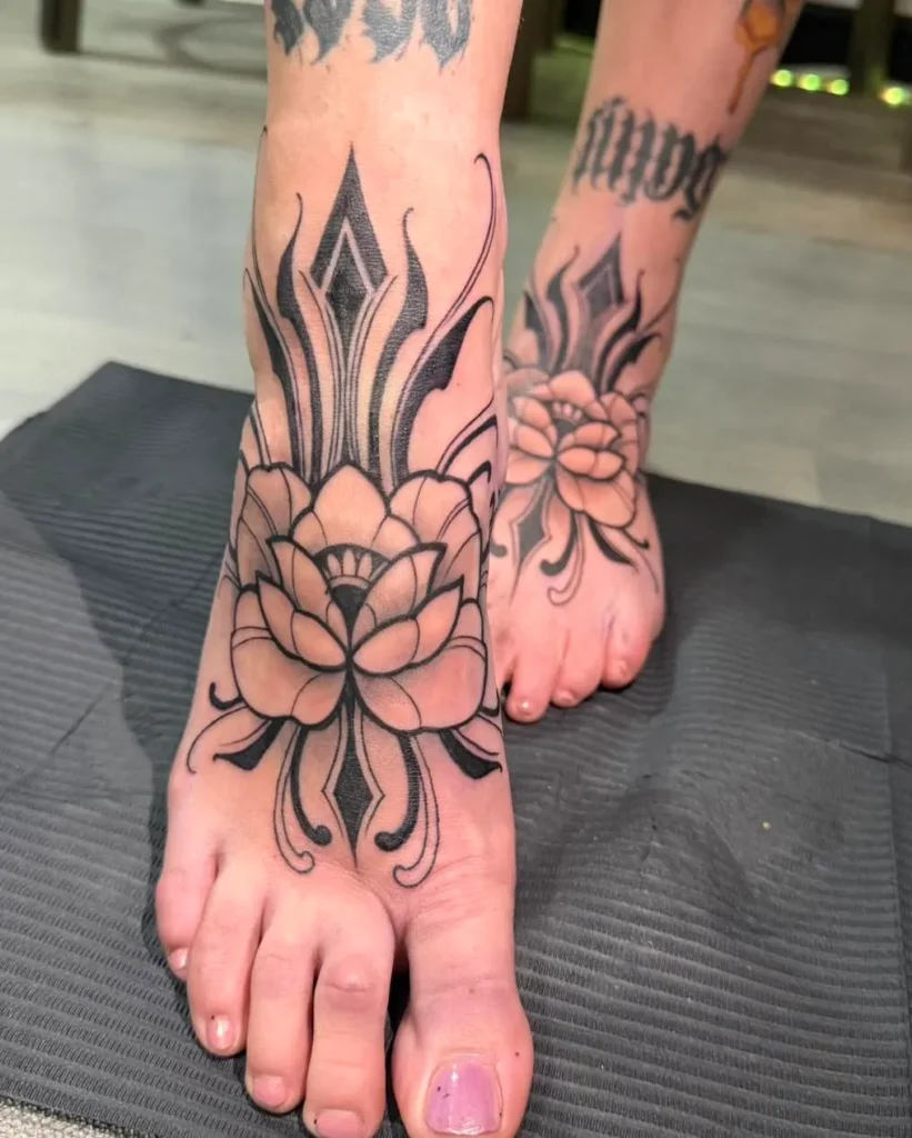 Symmetrical Neo-Ornamental Florals