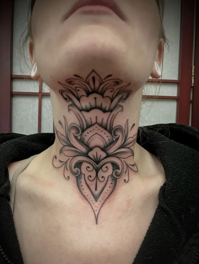 Symmetrical Neo-Traditional Ornamental Piece