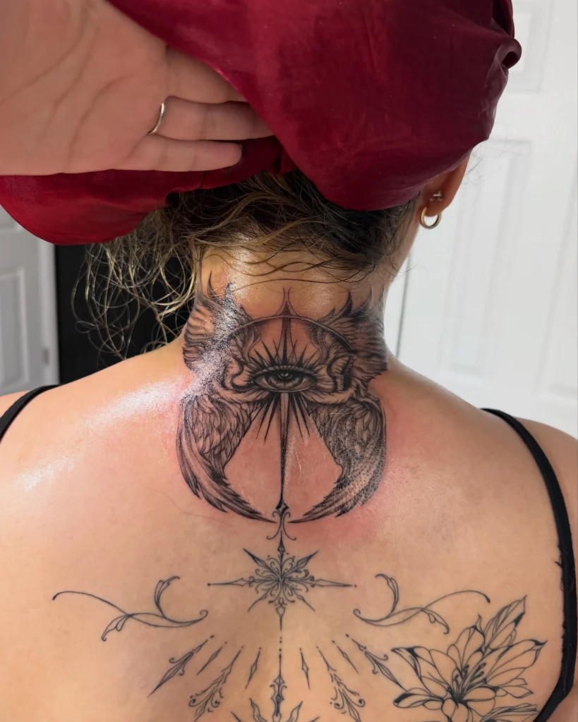 The Celestial Eye Nape Composition