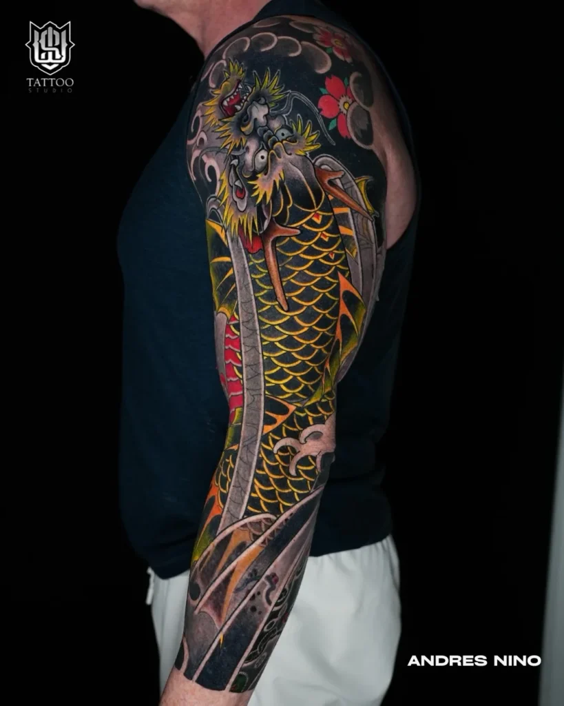The Golden Ryu Full Sleeve