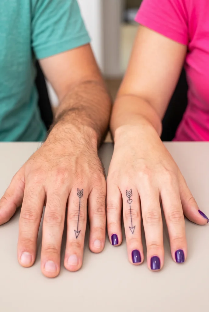 Arrow Pair Tattoos