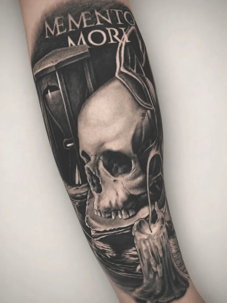 Chiaroscuro Inspired Dark Realism Sleeve