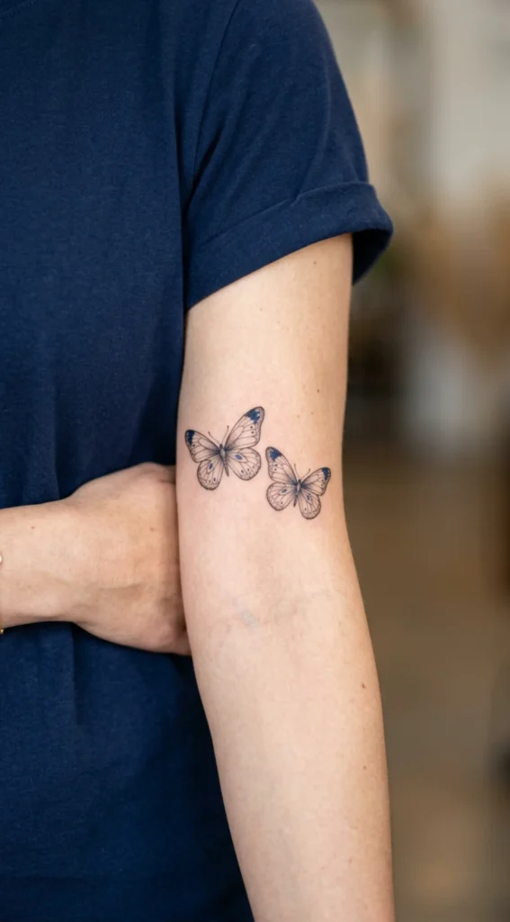 Double Butterfly Stencil