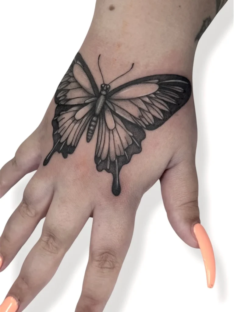 High Contrast Butterfly Realism Hand Piece
