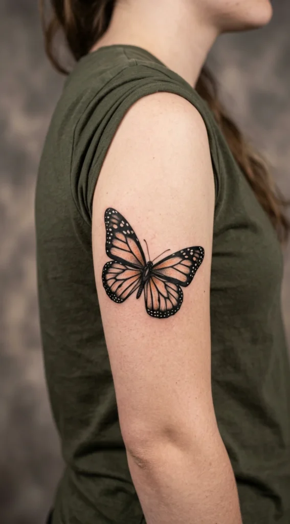 Monarch Butterfly Stencil
