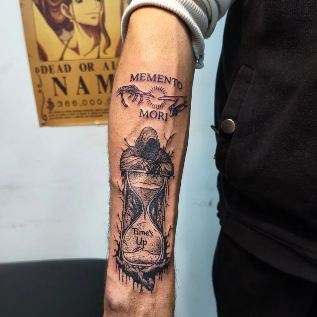 Reaper and Hourglass Forearm Piece