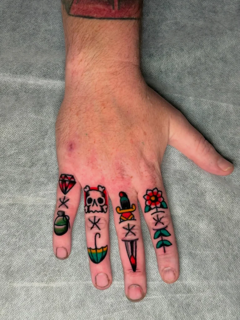raditional Multi Icon Collection Tattoo