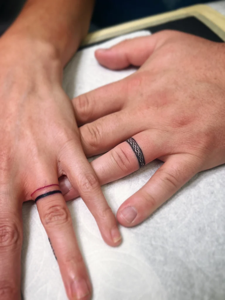 Wedding Ring Finger Tattoos