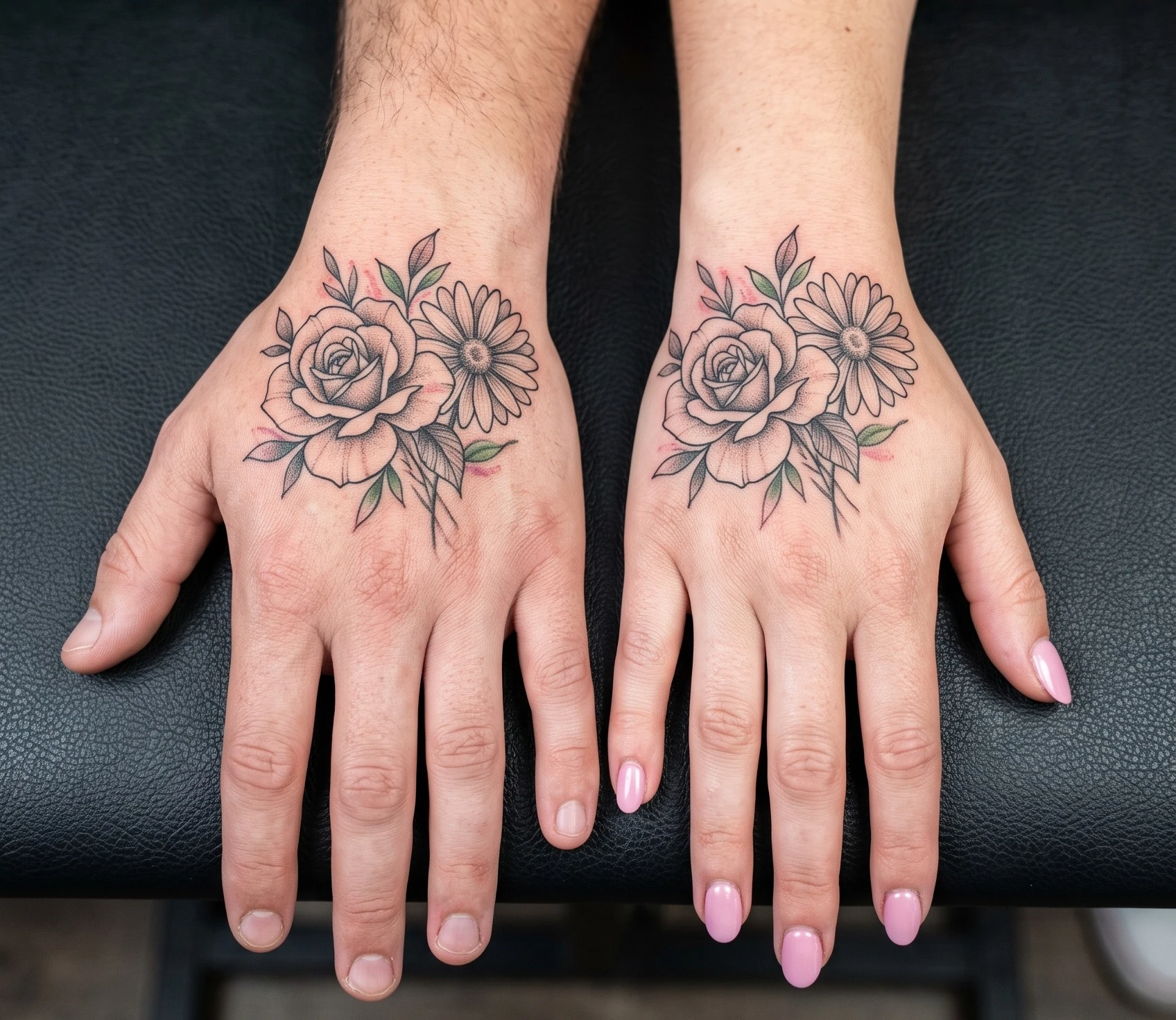 Hand Tattoo Ideas for Couples